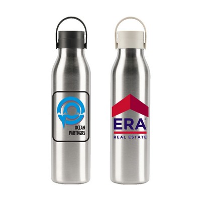 Circular 25 oz. Recycled Stainless Bottle, Full Color Digital