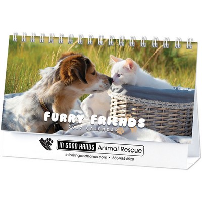Furry Friends Desk Calendar